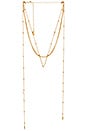 view 1 of 1 Dainty Wrap Necklace in Gold