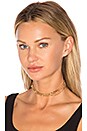 view 1 of 2 Multi Chain Choker in Gold
