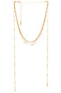 view 2 of 3 Dainty Layered Necklace in Gold
