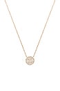 view 3 of 3 X LUXE 14k Gold & White Diamond Necklace in Gold