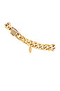 view 2 of 3 Link Anklet in Gold