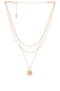 view 1 of 2 Layered Necklace in Gold