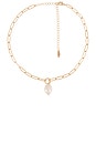 view 1 of 2 Pearl Pendant Necklace in Gold