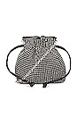 view 1 of 5 Rhinestone Mini Bag in Black