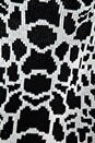view 5 of 5 Lizard Queen Jumper in White/ Black in White & Black