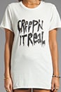view 3 of 3 Creep'n Tee in in White