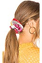 view 1 of 2 Mallory Scrunchie in Pink & Red