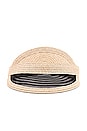 view 3 of 3 Vicky Visor in Natural & Black
