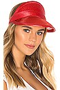 view 1 of 3 Vicky Visor in Red
