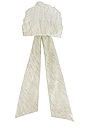 view 3 of 4 Gigi Turban in Ivory & Silver