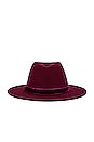 view 3 of 3 Blaine Hat in Bordeaux