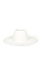 view 3 of 4 Harlowe Hat in Winter White