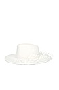 view 4 of 4 Harlowe Hat in Winter White