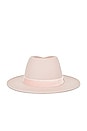 view 3 of 4 Blaine Hat in Pale Pink