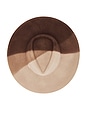 view 5 of 5 Harlowe Hat in Beige, Camel & Brown