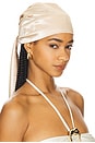 view 1 of 5 Gigi Head Scarf in Champagne