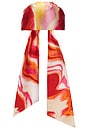 view 2 of 3 Gigi Headscarf in Pink & Yellow