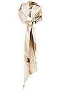 view 3 of 4 Gigi Headscarf in Ivory & Beige