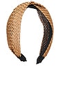 view 4 of 4 Roxanne Headband in Camel