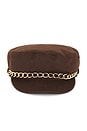 view 2 of 3 Marina Cap in Chocolate