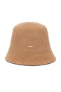view 1 of 2 Anaïs Bucket Hat in Camel