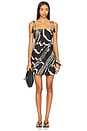 view 1 of 3 Gorgasia Mini Dress in Grammistes Black & Grammistes