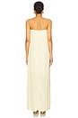 view 4 of 4 Palmarie Dress in Ivory & Mustard Palm