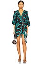 view 1 of 3 Tuka Dress in Grammistes Black & Grammistes