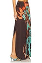 view 3 of 7 Kibutai Skirt in Malagua Turquoise