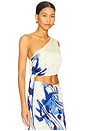view 2 of 5 Sabaji Crop Top in Medousa Blue