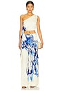 view 5 of 5 Sabaji Crop Top in Medousa Blue