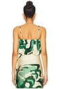 view 3 of 4 Tanzani Crop Top in Medousa Pine