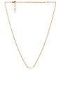 view 1 of 2 COLLAR DE PERLAS SHAYLA in Gold