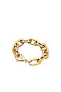 view 2 of 2 Gage Oversized Link Bracelet in Gold