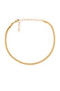 view 1 of 1 Nic Snake Chain Choker Necklace in Gold