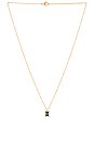 view 1 of 2 Bethany Baguette Pendant Necklace in Gold