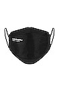 view 2 of 5 Rio De Janeiro 5 Pack KN95 Face Masks in Black