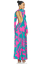 view 1 of 3 VESTIDO MIDI SAMMY in Fuchsia Flora