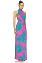 view 3 of 4 Montana Midi Dress in Fuchsia Flora