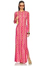 view 1 of 4 Scarlet Dress in Electric Wave Pink
