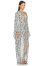 view 2 of 3 MAXIVESTIDO HALTER JAYA in Cactus Bloom