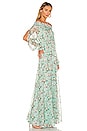 view 2 of 3 MONIQUE 맥시원피스 in Pale Blue Millefleur Print