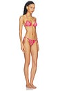 view 2 of 5 MAILLOT DE BAIN 2 PIÈCES LAYLA in Electric Wave Pink
