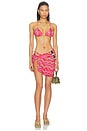 view 4 of 5 MAILLOT DE BAIN 2 PIÈCES LAYLA in Electric Wave Pink