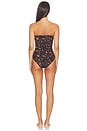 view 3 of 4 MAILLOT DE BAIN UNE PIÈCE BANDEAU SOLEIL in Solstice Leopard