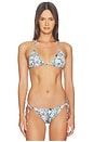 view 1 of 5 HAUT DE MAILLOT DE BAIN TRIANGLE KAYA in Cactus Bloom
