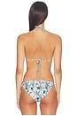 view 3 of 5 HAUT DE MAILLOT DE BAIN TRIANGLE KAYA in Cactus Bloom