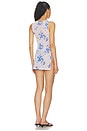 view 4 of 5 MINI-ROBE DOUBLÉE MOANA in Bluebell
