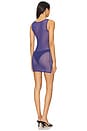 view 3 of 3 x REVOLVE Mesh Dress in Denim