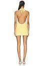 view 3 of 3 МИНИ ПЛАТЬЕ AVA in Limoncello